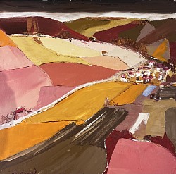 Vallée automnale.  50x40