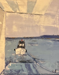 larguez les amarres !          40x40.    No 36