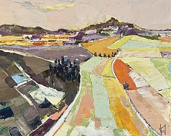 Marche à l ombre.                 50x40