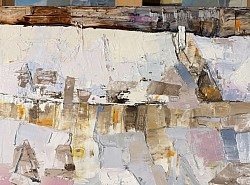 Fourviere : jour de neige.        50x40