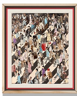 La valise rouge🇯🇵. 50x40. No 42