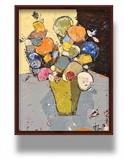 Le vase vert           30x40