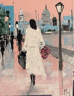 Le dernier trottoir avant Toi.          30x40    Non dispo