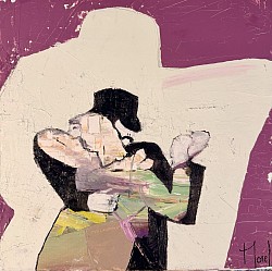 Corps en fusion.                            30x30.       VENDUE