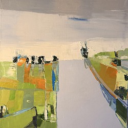 Le chemin tranquille.                     50x50