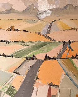 Les routes intérieures     50x60. Non disponible