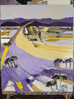 Quand la Terre respire                                                55x46.