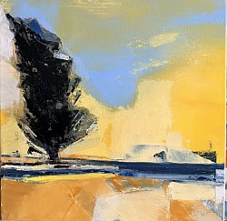 Vent d’ocre.                  40x40.    No 45