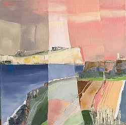 Territoires recomposés           40x40.       No 55