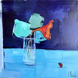 Va dire au bon dieu            30x30.    No 50