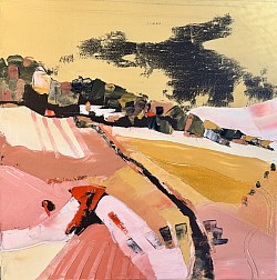 Fin d après midi   40x40.  No 57