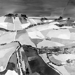 Territoires recomposés.      40x40.        No 55