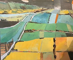 Ciel de terre.  No 60     60x40.