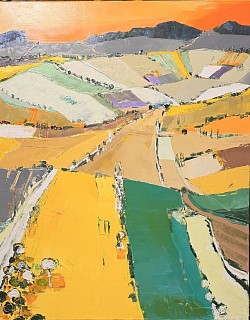 Le partage des lumières.   109x90.   No 75