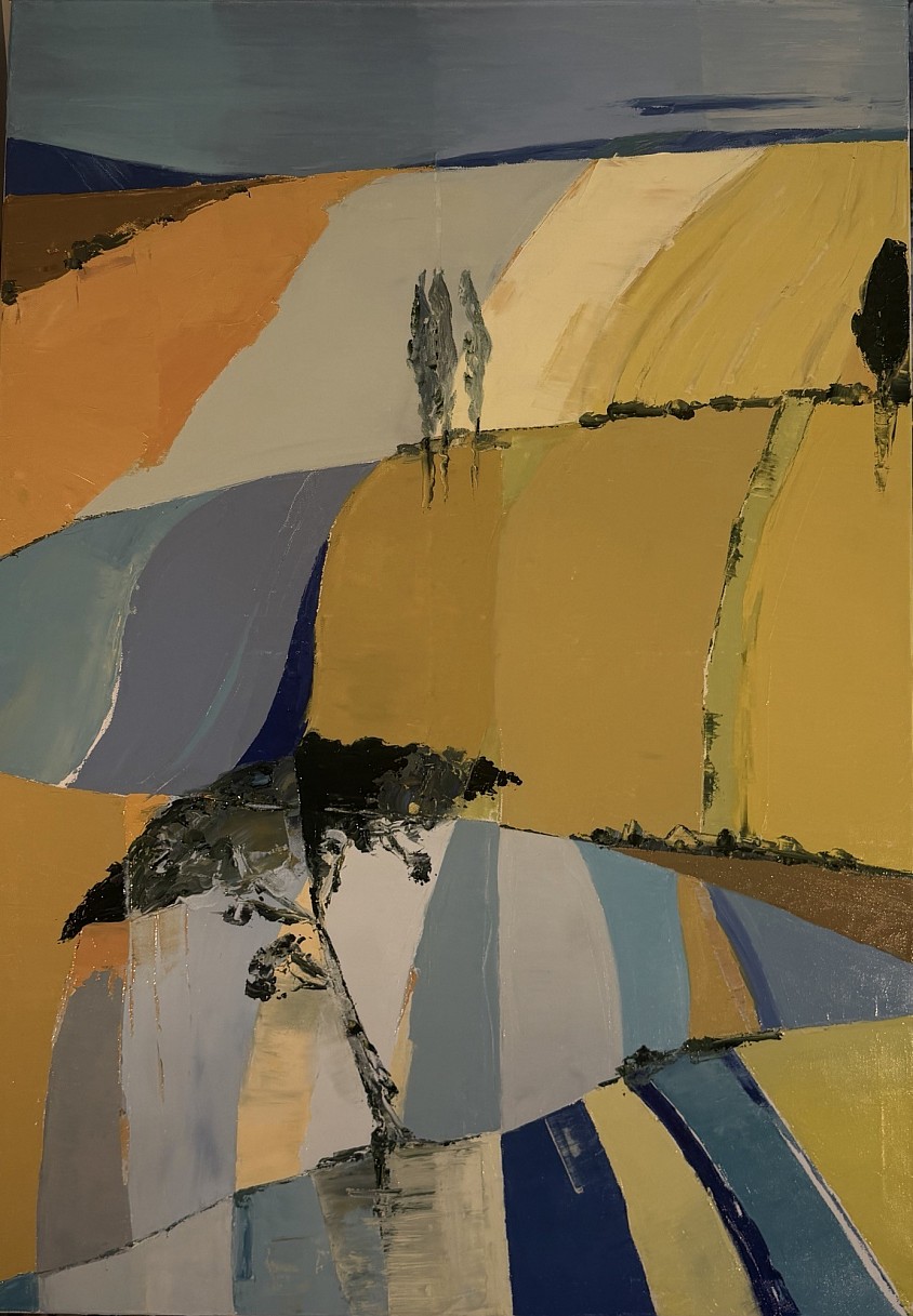Géométrie d’été   70x100.  No 83