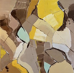 Éclat d’eau douce … 40x40.       No 84