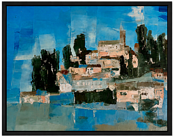 Siffler sur la colline.    60x50