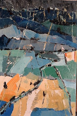 Temps de pluie  60x40. No94