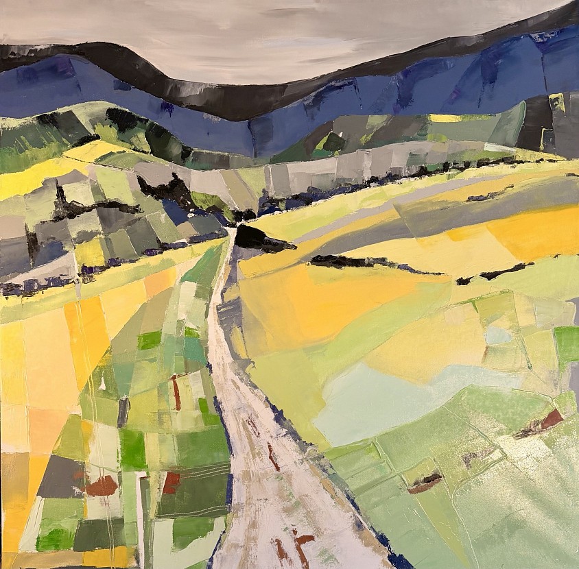 Le chemin des moissons   100x100 no 97