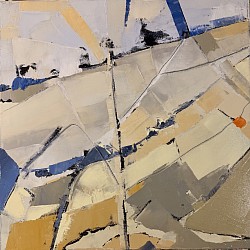 Collines ARIDES.   No 104. Série survol. 40x40