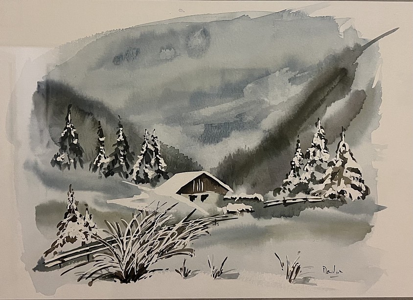 Neige au sommet